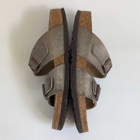 Birkenstock Sydney Metallic Women's Sandals Sliders Size 37 US 7 - Picture 7 of 9